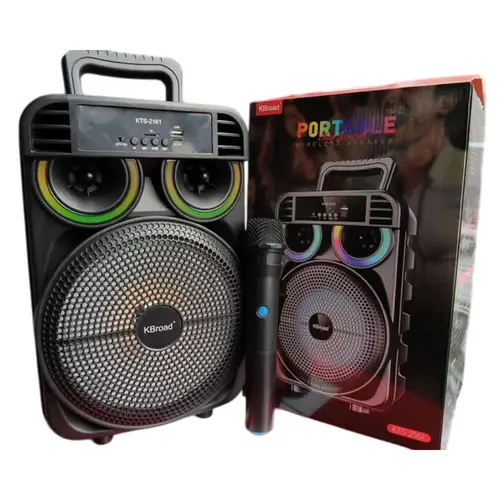 KTS-2161 Portable Bluetooth Speaker with Microphone