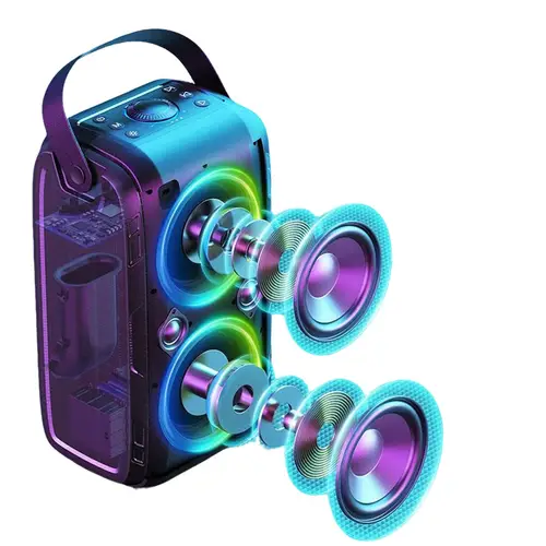 W-KING T9 80W Loud Bluetooth Speakers With Subwoofer