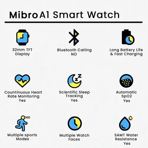 Mibro A1 Smart Watch