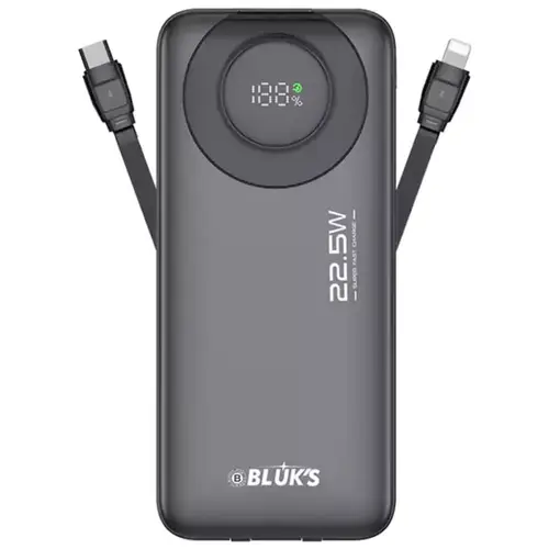 Bluks Bx-206 10000mAh Portable Power Bank