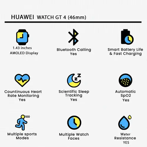 HUAWEI WATCH GT 4 (46mm) 2 HUAWEI WATCH GT 4 (46mm)