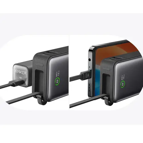 Anker A1259H11 Nano Built In USB-C Cable 30W 10000mAh Power Bank