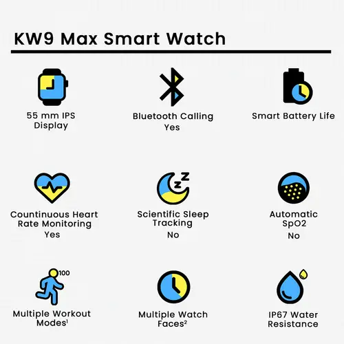 KW9 MAX Smart Watch 2 KW9 MAX Smart Watch