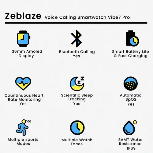 Zeblaze Voice Calling Smartwatch Vibe7 Pro