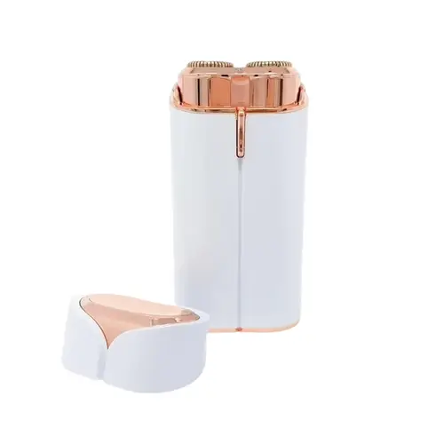 Blawless 2 in 1 Double Floating Blade Heads Mini Hair Shaver for Women
