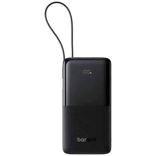 Baseus Bipow 2 10000mAh 20W PowerBank With Built-In USB-C Cable