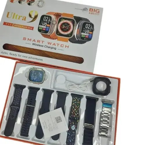Ultra 9 Watch 7 in 1 strap smart watch