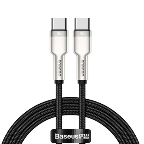 Baseus Cafule Series 100W USB-C to USB-C Nylon Braided Super Fast Charging Data Cable
