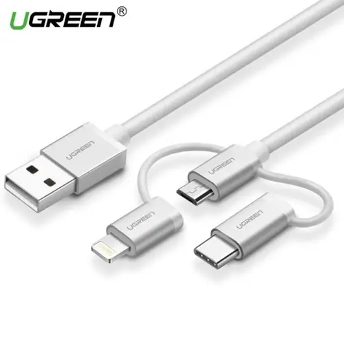 UGREEN 3-in-1 USB2.0-A Multifunction Cable