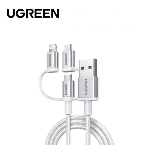 UGREEN 3-in-1 USB2.0-A Multifunction Cable