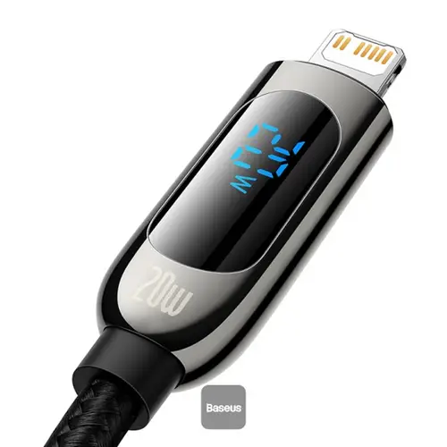 Baseus Display Series Fast Charging Cable Type C to Ip 20W