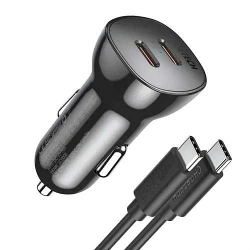 Choetech 40W Dual Type-C Fast Car Charger (TC0008)