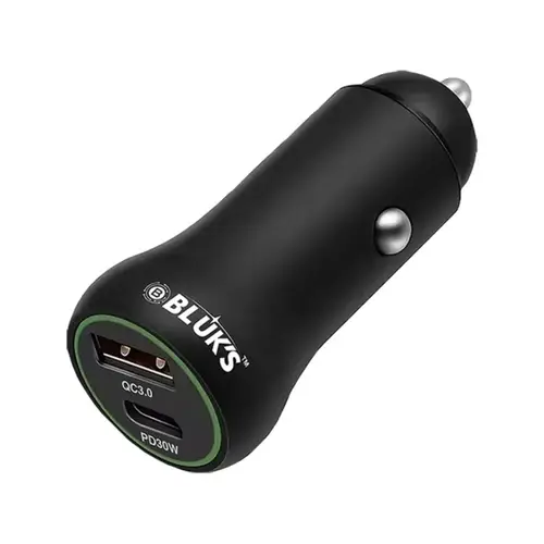 Bluks BX-651 Dual Fast Car Charger 48W