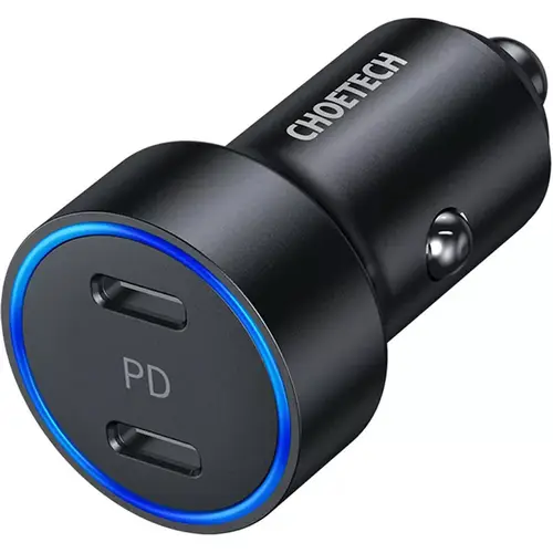 Choetech 36W Dual Type-C Car Charger (C0054)