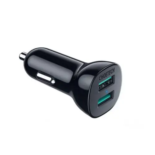 Choetech QC 3.0 36W Dual Ports Car Charger (C0051)