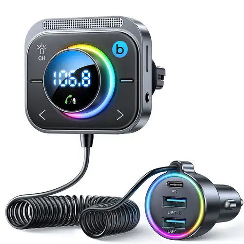Joyroom 30W MP3 Bluetooth Transmitter with Car Charger (JR-CL18)