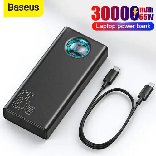 Baseus Amblight Digital Display Power Bank 30000mAh (65W)