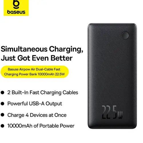 Baseus Airpow Lite Power Bank 10000mAh 22.5W
