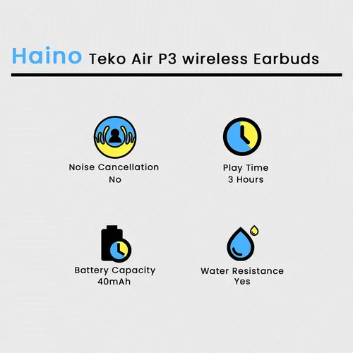 Haino Teko Air P3 Wireless Earbuds