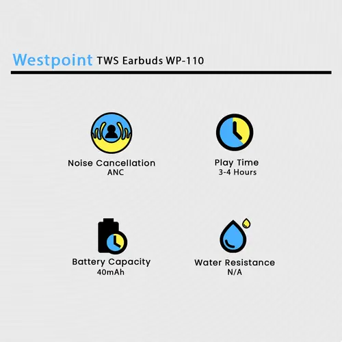 Westpoint TWS Earbuds WP-110