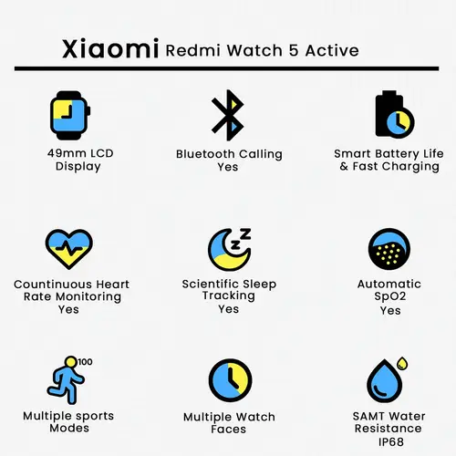 Xiaomi Redmi Watch 5 Active