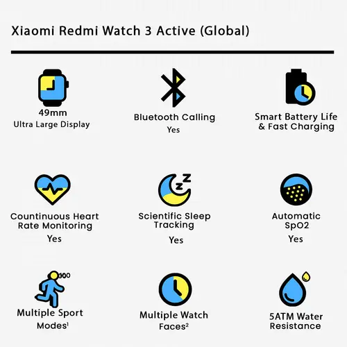 Xiaomi Redmi Watch 3 Active (Global)