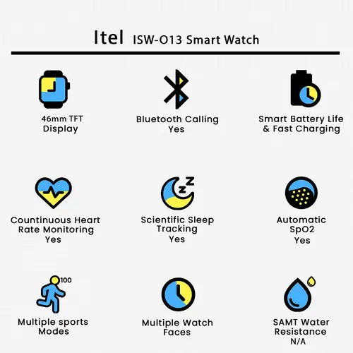 Itel ISW-O13 Smart Watch