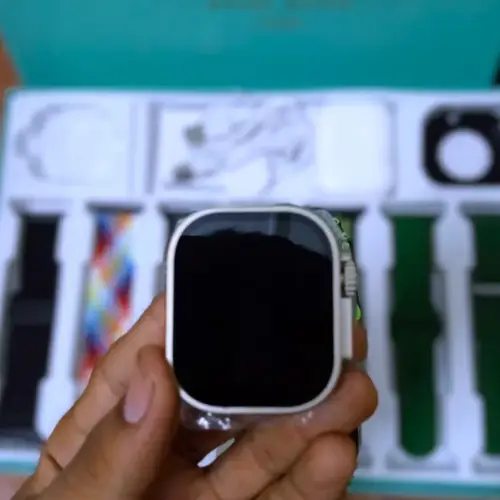 7 +1+1 Ultra Smart Watch with Airpods  Combo Gift Box
