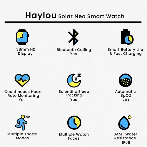Haylou Solar Neo Smart Watch