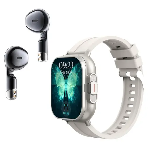 2 in 1 Smart Watch with Earbuds