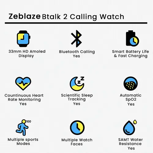 Zeblaze Btalk 2 Calling Watch