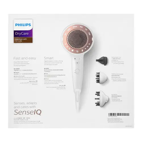 Philips BHD827 Dry Care Sense IQ Hair Dryer 8 Philips BHD827 Dry Care Sense IQ Hair Dryer