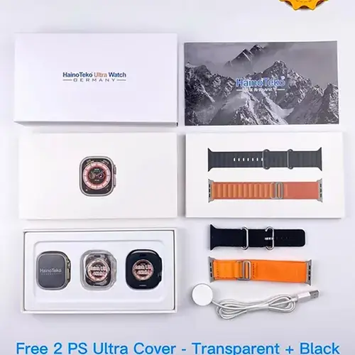 Haino Teko H49 Ultra Max Smartwatch With Two Straps