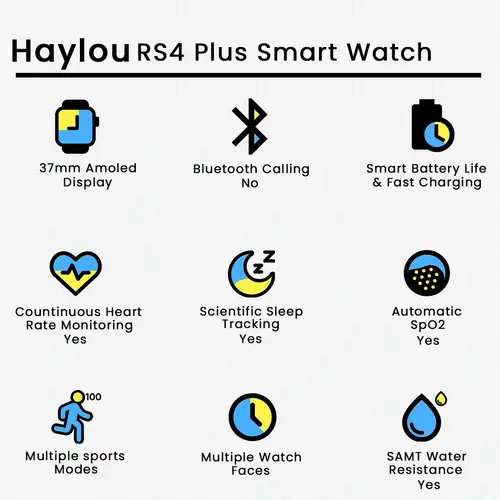 Haylou RS4 Plus Smart Watch
