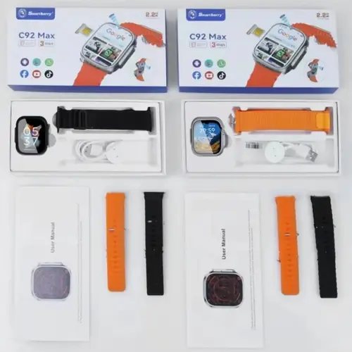 C92 Max Smart Sim Watch Dual Camera