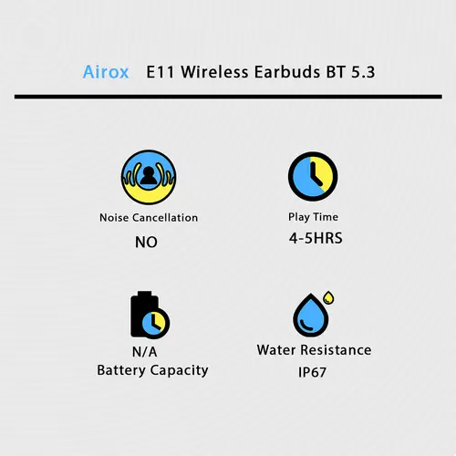 Airox E11 Wireless Earbuds