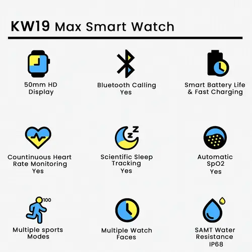 KW19 max Smart Watch