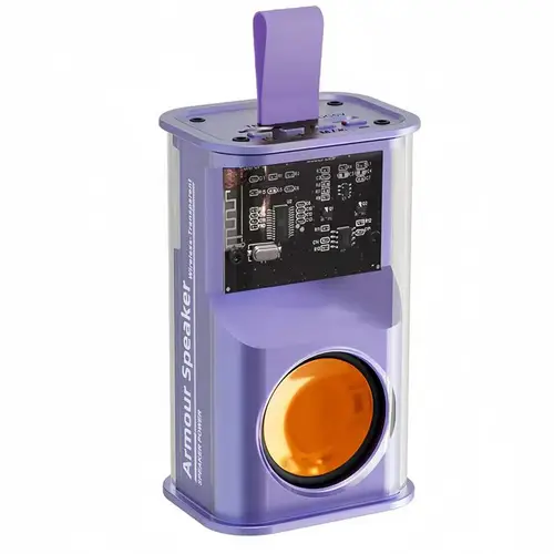 K08 Transparent Speaker Wireless Desktop Colorful Speaker