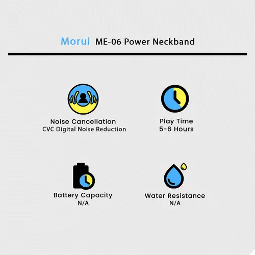 Morui ME-06 Power Neckband