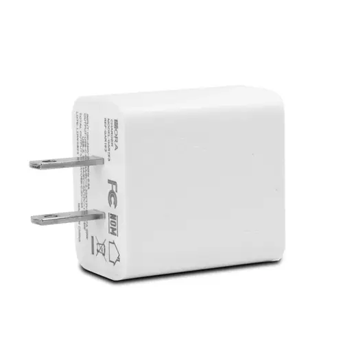 1HORA 20W Charger Dual U+C (US) Black +Lighting Cable