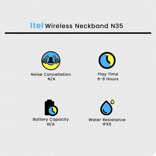 Itel Wireless Neckband N35
