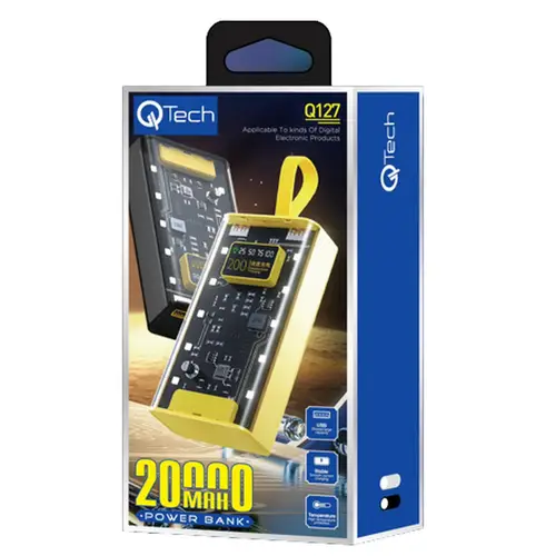 Qtech Q127 Quick Charging Power Bank 20000mAh