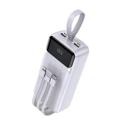 Mars Elite Series 22.5W QC Fast Charging 30000mAh Power Bank With Cables E-12