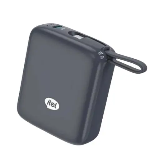 Itel PowerEasy 10000mAh Nano Power Bank Integrated Cable A1421
