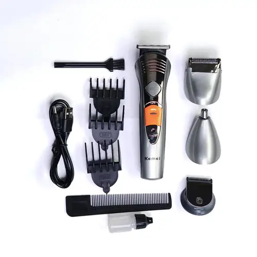 Kemei 7 in 1 Grooming Kit Shaving Machine Set KM-580