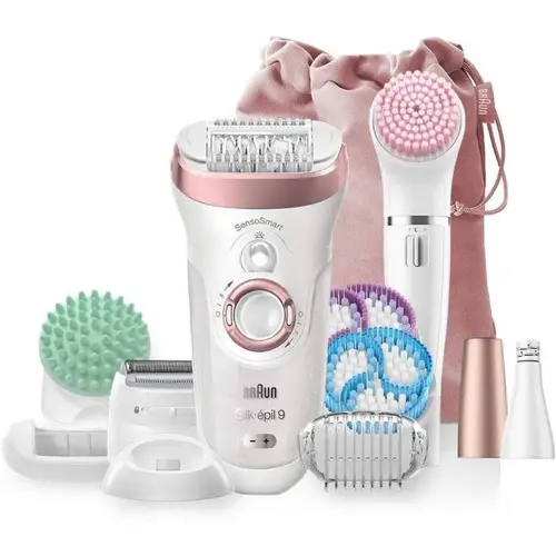 Braun Silk Epil 9 SES9985 With Shaver  Facial Cleansing Brush