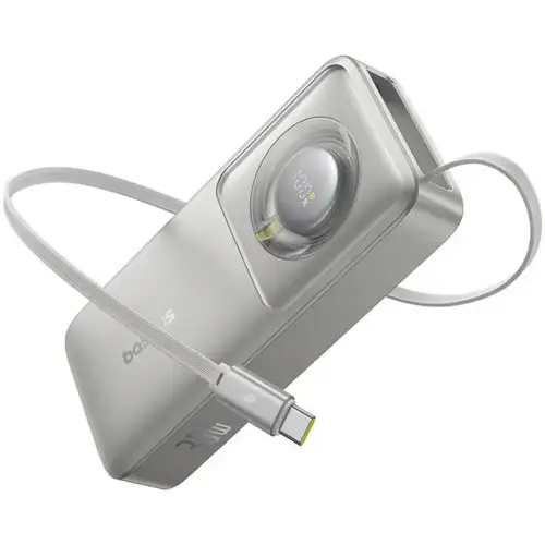 Baseus Free2Pull 10000mah 30W Power Bank With Retractable Cable