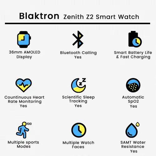 Blaktron Zenith Z2 Smart Watch