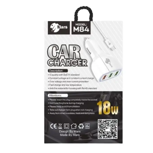 Mars M-84 18W Car Charger