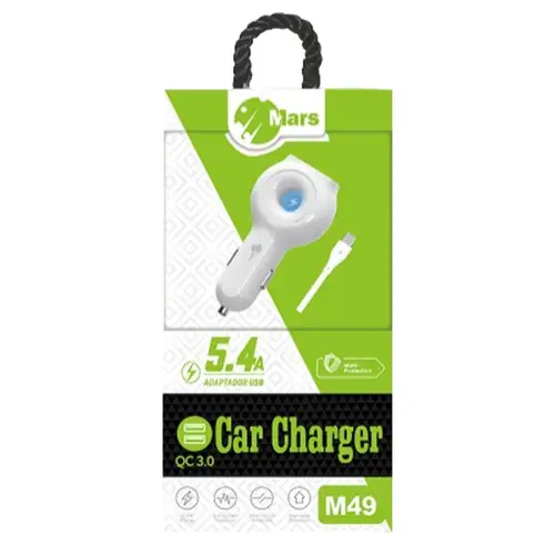 Mars M-49 5.4A Car Charger